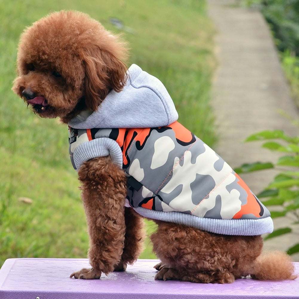 voopet Dog Jacket Warm Winter Coat for Dogs Reflective Windproof Snowproof Winter Padded Vest Clothes for Small and Medium Dogs Soft Fleece Lining Costume 