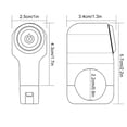 thumbnail image 3 of fastboy Electric Car LED Headlight Handlebar Switch Modification Aluminum Alloy Metal Switch Self-locking self-resetting, 3 of 6