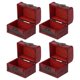 thumbnail image 3 of Joyero, Old Crafts Ligero 4 Unids/set Organizador De Joyas De Madera, Cosméticos, Joyas, Joyas Hogar Y Dormitorio Para Decoraciones Tocador OTVIAP Jewelry Box, 3 of 8