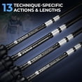 thumbnail image 4 of KastKing Technique Twin-Tip Bass Fishing Rod – IM7 Graphite Blanks Extra Tip-Verus, 4 of 9