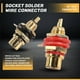 thumbnail image 4 of 10Pcs/Lot RCA Connector Gold Plated Female Jack Socket Solder Wire Connector RCA Panel Mount Chassis, 4 of 5