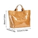 thumbnail image 3 of PVC Tote Bag For Women Large Tote Bag With PVC Fashion Solid Color Bag Letter Print Tote Bag, 3 of 8