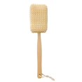 thumbnail image 3 of Natural Sisal Fiber Bath BodyBrush Spa Shower Back Sponge Scrubbers Long Handle, 3 of 7