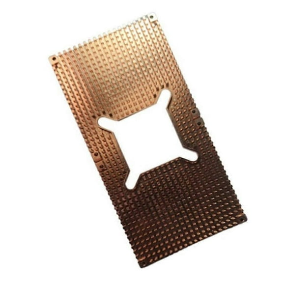RTX 3060 3080 3090 Backplane Pure Copper Heat Sink Graphics Card Memory Auxiliary Radiator 90X180X2M