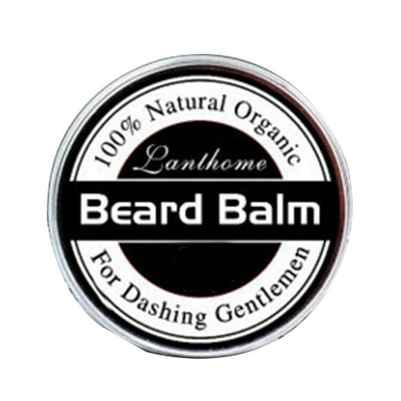 Natural Organic Men Beard Paste Cream Maintaince Balm Wax butter Beard cream Beard Oil Moisturing Replenishment Softener Butter Lotion