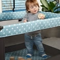 Babideal Dottie Baby Playard with Grey Dot, Infant