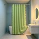 thumbnail image 1 of Cortina de Ducha de Gran Tamaño: Tejido de Poliéster Impermeable, Cortina Colgante Plegable y Suave para Baño, Caravana, Gimnasio o Dormitorio., 1 of 6