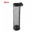 thumbnail image 1 of 5 Pcs Sacs à Ordures Muraux Organisateurs de Déchets Réutilisables Supports de Rangement en Polyester Gris, 1 of 9