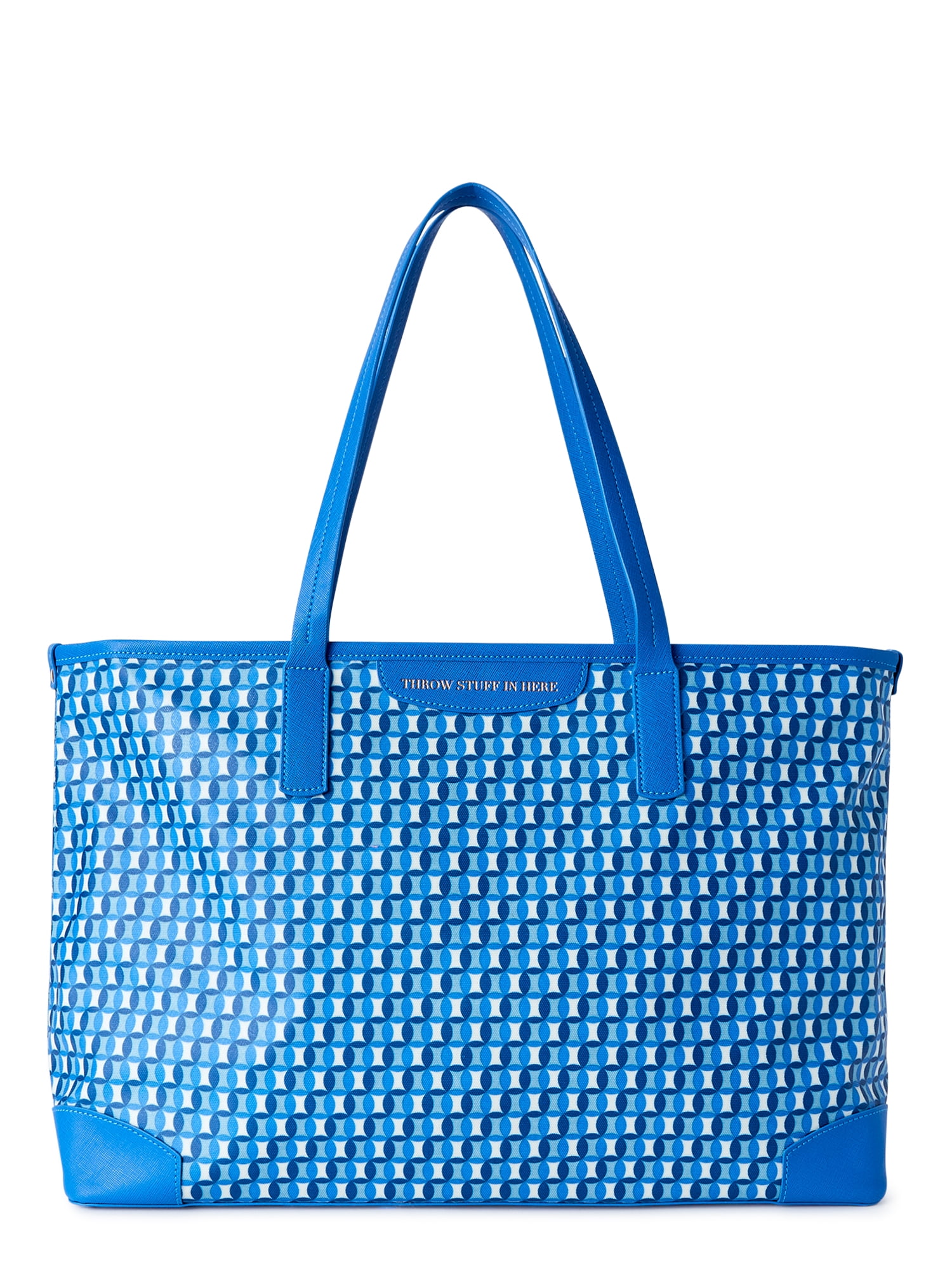 Bags Canvas Bags reisenthel Canvas Bag blue-white allover print casual look 