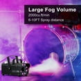 thumbnail image 6 of 500W Fog Machine with 13 Color LED Lights & Wireless Remote, Smoke Machine for Halloween, Christmas, Parties, DJ Shows, Weddings, Portable & Durable, 6 of 12