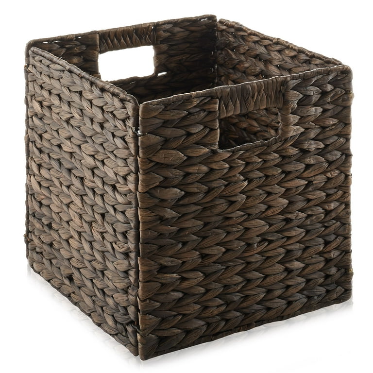 Casafield 10.5 x 10.5 Water Hyacinth Storage Baskets
