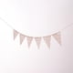 thumbnail image 5 of Arpillera De Arpillera De Encaje Floral Banderín Bunting Banner Party Decor Gloria Bandera de arpillera de encaje, 5 of 9