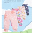 thumbnail image 5 of Beilxfa 2-Pack Unisex Toddler Baby Jogger Pants with Elastic Cuffs 100% Cotton Bottoms For Baby Boys & Girls Size 0-24M, 5 of 6