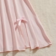 thumbnail image 5 of Gytharion Women's Silk Satin Nightgowns Cute Lace Bow V-Neck Spaghetti Strap Mini Sleepdress Soft Comfy Sleeveless Cami Nightdress Loungewear Sleepwear for Women, 5 of 7
