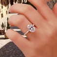 thumbnail image 4 of Apaison Luxury D Color 1CT&2CT&3CT&5 Carat Moissanite Women Ring - 925 Sterling Silver Wedding Engagement Jewelry Gift - Size 5 ~9, 4 of 6
