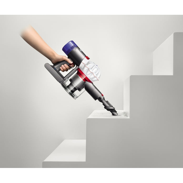 Dyson V7 Cordless Allergy HEPA Vacuum, White (Renewed)