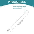 thumbnail image 2 of 5pack M3x180mm Double End Threaded Stud Screw Bolt with Nuts and Washers, 2 of 6