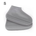 thumbnail image 1 of Couvre-chaussures en Silicone Imperméable Couvre-Chaussures Protège-Chaussures Réutilisable Antidérapant Résistant à l'Usure Surchaussures, Gris, P, 1 of 7