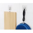 thumbnail image 4 of Ganchos adhesivos Ganchos adhesivos potentes Ganchos adhesivos Ganchos para ropa detrás de la puerta Ganchos de cocina gratis Baño 20 días Plata 1481 Sailing Electrónica, 4 of 5