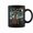Black, variant on Total Solar Eclipse Pit Bull Dog Coffee Mugs