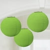 Kiwi Lime Green Paper Lanterns (3ct)