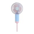 thumbnail image 1 of Smart Handheld Small Fan Cartoon Clear Small Flower 3 Usb Charging Student Gift Rope Small Fan, 1 of 5