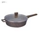 thumbnail image 2 of Batería de cocina antiadherente 13 piezas para inducción ollas y sartenes café, 2 of 7