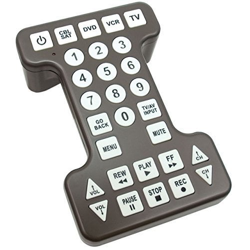 Reizen Jumbo Remote Control for the Visually Impaired