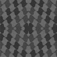 thumbnail image 1 of Ahgly Company Machine Washable Indoor Square Transitional Black Area Rugs, 6' Square, 1 of 1