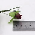 thumbnail image 5 of opvise 12Pcs/Bouquet Artificial Rose Anti-droop Easy to Bend 18 Colors Artificial Rose Flowers for Household Sky Blue, 5 of 8
