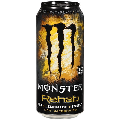 Monster Rehab Tea Lemonade Energy Drink, 15.5 Fl. Oz.