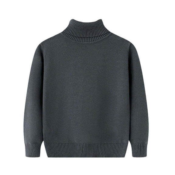 Guluxicc Kids Girls Turtleneck Cable Knit Sweater Long Sleeve Chunky Pullover Sweaters Fall Winter Loose Tops 3-8 Years