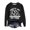 Black, variant on 50% Off Clearance Oversized Crewneck Sweatshirt Women Women's Baseball Printed Crew Neck Multi Color Multi Size Crew Neck Hoodless Long Sleeve Sweatshirt