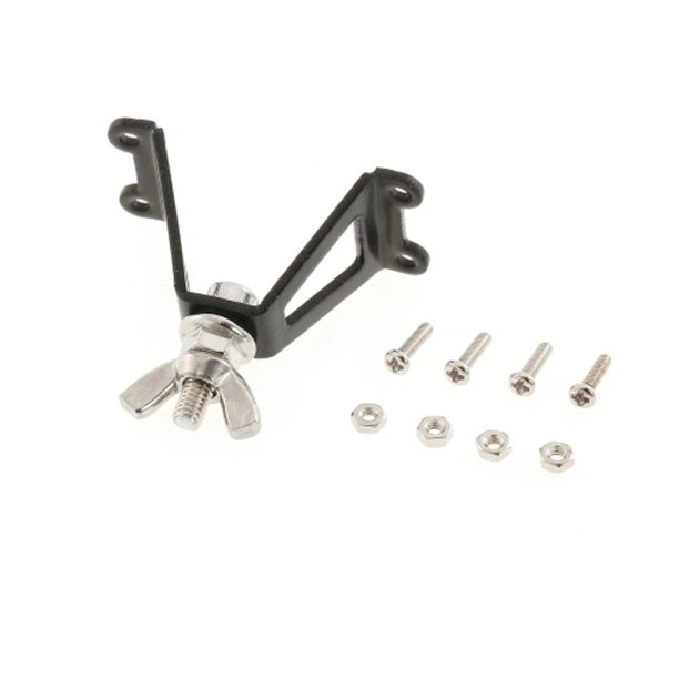 Metal Rear Spare Tire Rack Brace Wheel Holder For 1/10 RC Crawler Axial