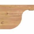 thumbnail image 3 of 3 1/2"W x 12"H x 16"L Del Monte Smooth Rafter Tail, Western Red Cedar, 3 of 4