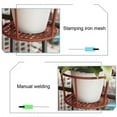 thumbnail image 6 of Cheers.US Hanging Basket 22 cm x 18 cm x 22 cm Iron Plant Stand & Rack with Rustproof, 6 of 6