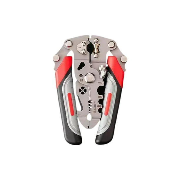 Pelacables multifuncional, de cables que ahorra mano de obra para presionar bobinado Rojo
