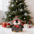 thumbnail image 7 of Chubby Penguin Stuffed Animal-Soft Huggable Soothing Toy Ocean Theme Companion Christmas Birthday Valentine's Day Gift, 7 of 7
