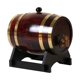 thumbnail image 2 of Fiudx Barril de Vino de Madera, Barril de Cerveza Decorativo, Gran Capacidad de Almacenamiento, Diseño Único y Elegante, Elemento Decorativo para El Hogar, Multifuncional, Construcción Robusta de Mad, 2 of 3
