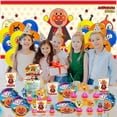 thumbnail image 4 of Anpanman Birthday Cups Party Supplies Plates Fans Decorations Cake Topper Decor, 4 of 6
