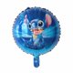 thumbnail image 4 of Decoración de fiesta de dibujos animados con globos de Lilo y Stitch de Disney, suministros de decoración de cumpleaños, juguetes de anime para niños y niñas, regalos de globos para fiestas, 4 of 5