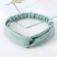 thumbnail image 1 of Banda para el cabello para lavarse la cara, diadema deportiva para yoga, diadema con forma de luna, banda para el cabello, accesorios para el cabello con hilo de punto, 1 of 6