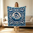 thumbnail image 4 of Cozy Soft Throw Blanket for Living Room and Bedtime Use with Unique Patterns Plush Warm Couch Blanket Home Decor for All Seasons, 4 of 4