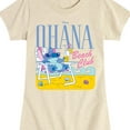 thumbnail image 3 of Lilo & Stitch - Ohana Beach Blub - Toddler And Youth Girls Fitted Short Sleeve Graphic T-Shirt, 3 of 5