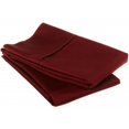 thumbnail image 1 of 530 Thread Count Egyptian Cotton King Pillowcase Set Solid  Burgundy, 1 of 1