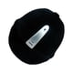 thumbnail image 5 of Casco acolchado para montar a caballo motocicleta ciclismo Naiovety franja plateada 2piezas Negro, 5 of 6