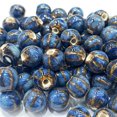 thumbnail image 3 of 20/40 piezas 11MM 35 colores cerámica forma redonda espaciador figura cuentas para collar joyería pulsera fabricación venta caliente forma de bola, 3 of 5