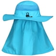 thumbnail image 4 of DDYOUTDOOR Summer Outdoor Gardening Sun Protection Fishing Cap Neck Face Flap Hat Blue, 4 of 7