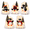 (All styles(5pcs)), variant on Penguin Christmas Stair Snow Decor, Indoor Lighted Banister Decorations, 5-Piece Winter Penguin Staircase Display with Warm Glow for Railing, Landing, Hallway Holiday Decoration