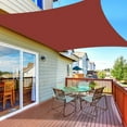 thumbnail image 3 of Ovzne Sun Protection Triangular Shade Garden Swimming Pool AntiUV Shade Cloth Tarpaulin On Clearance, 3 of 5
